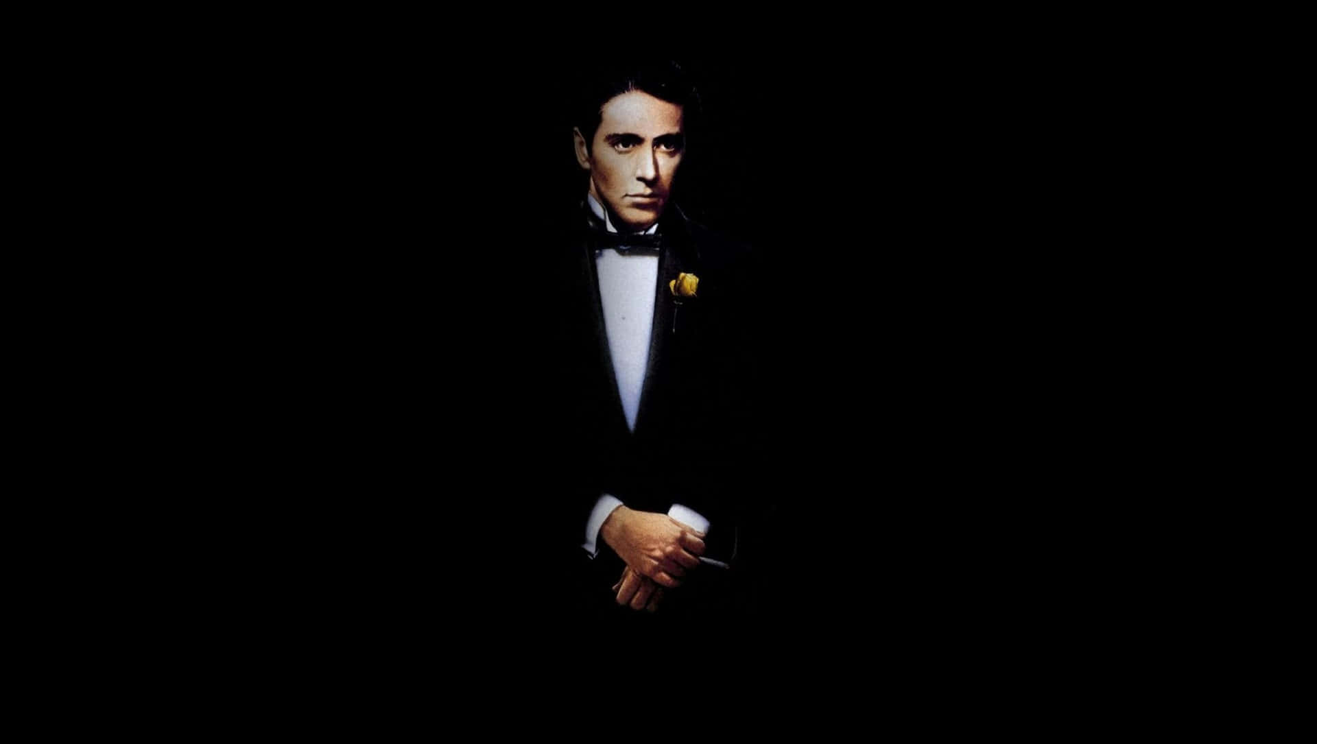 Godfather - Michael Corleone, skaber et futuristisk udseende. Wallpaper