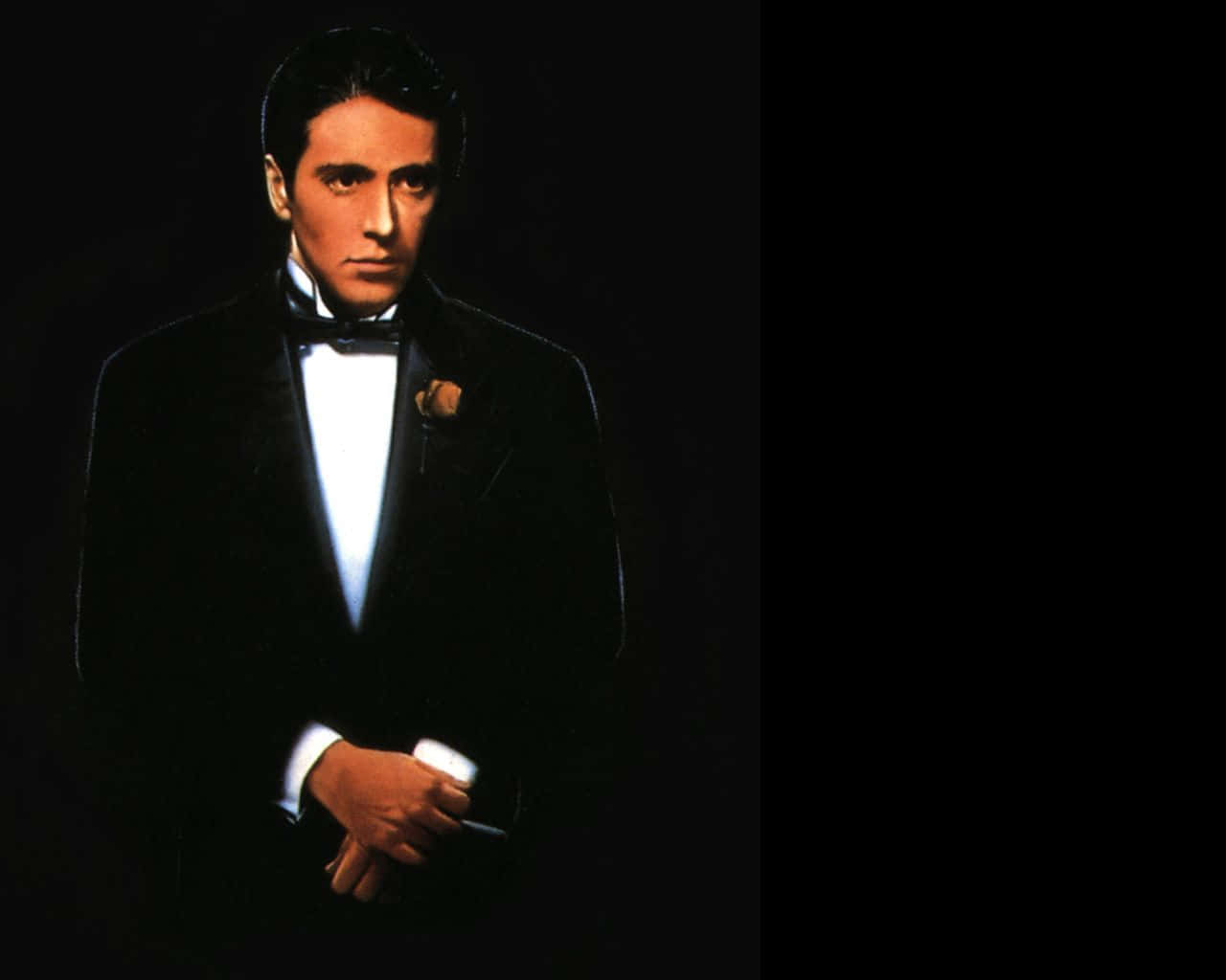 Michael Corleone Wearing A Tuxedo Wallpaper