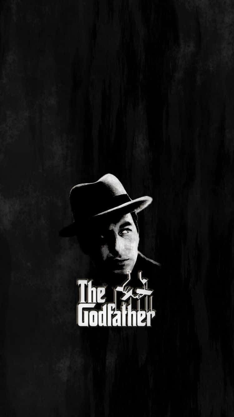 Michael Corleone fanart tegning sort røg Wallpaper