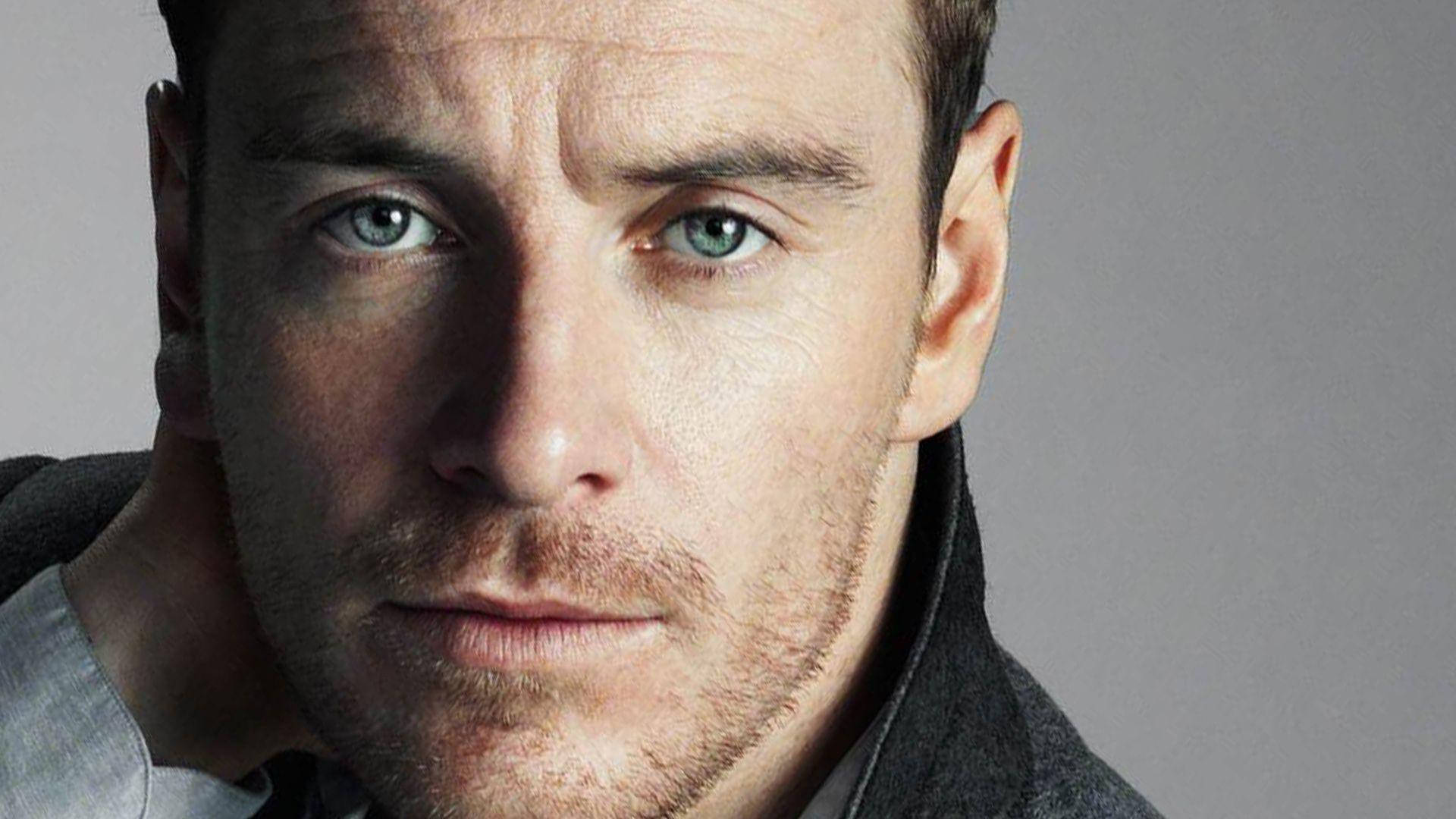 Michael Fassbender With Blue Eyes