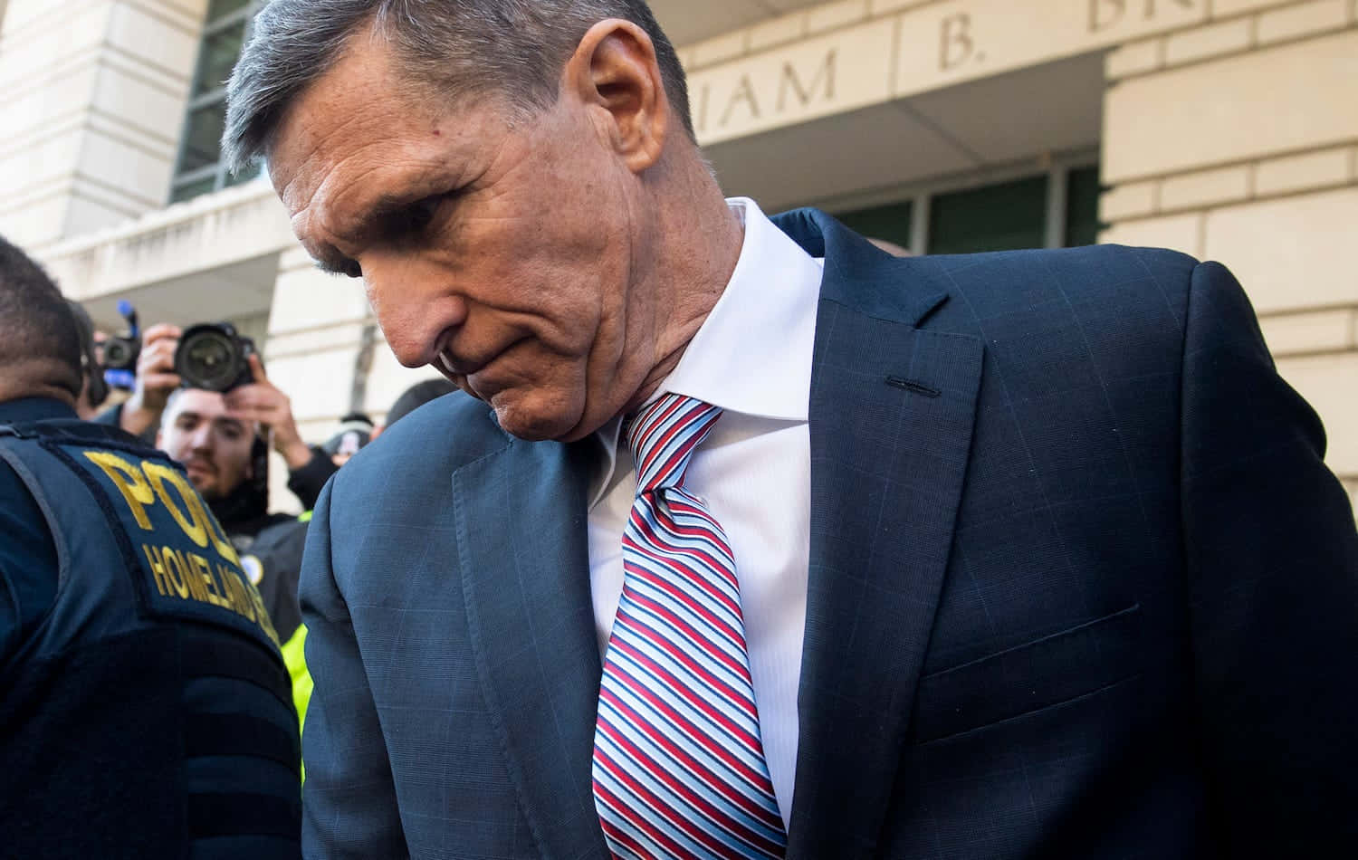 Michael_ Flynn_ Exiting_ Courthouse Wallpaper