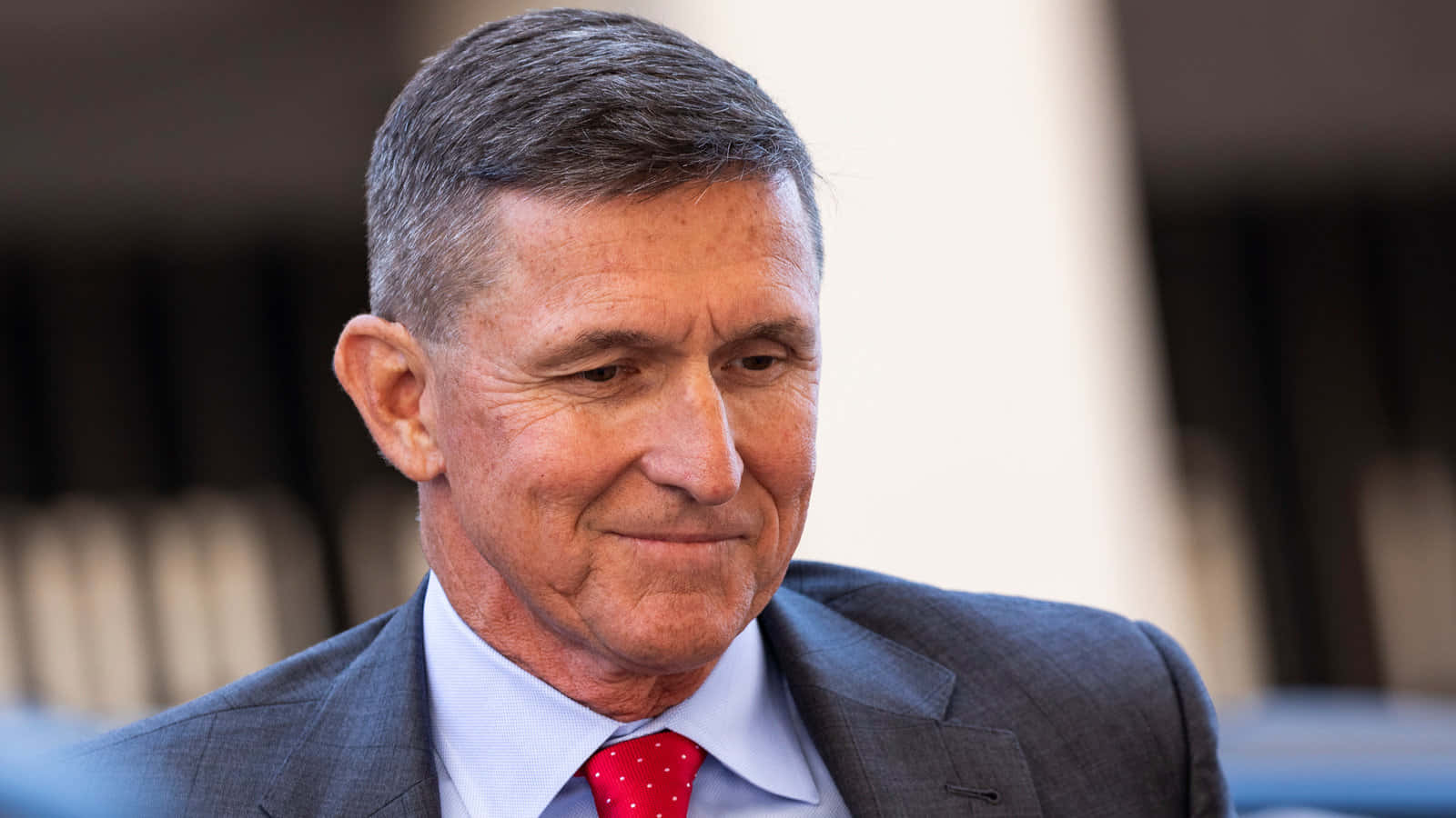 Michael Flynn Smiling Wallpaper