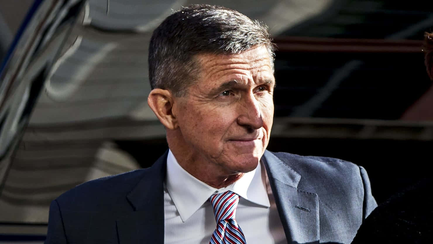 Michael Flynn Smiling Wallpaper