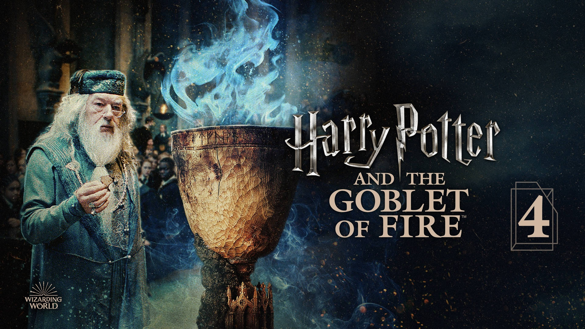 Michael Gambon Harry Potter og Det Kvikke af Ilden Wallpaper