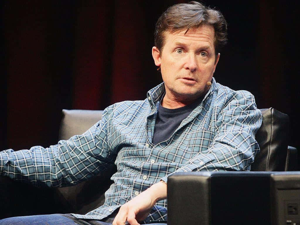 Michael J Fox, Actor in Iconic Family Ties and Back to the Future Wallpaper