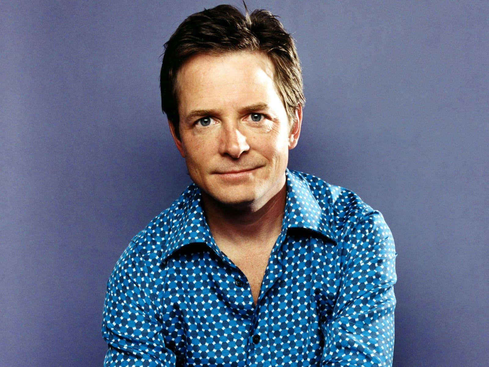 Michael J Fox in his iconic role as Marty McFly Wallpaper