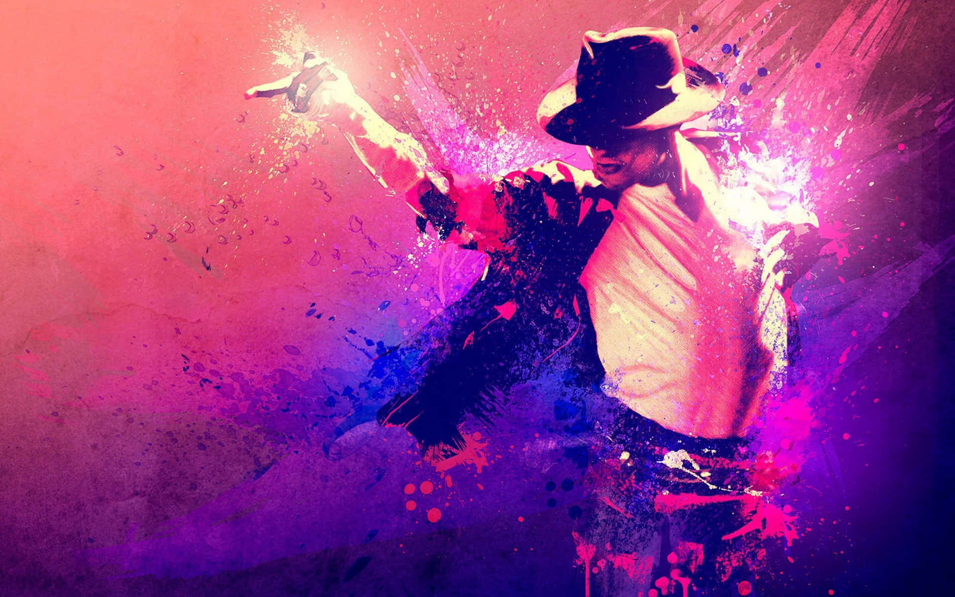 Michael Jackson - Iconic Moonwalk Pose