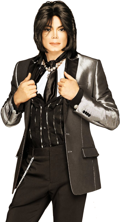 Michael Jackson Classic Pose PNG