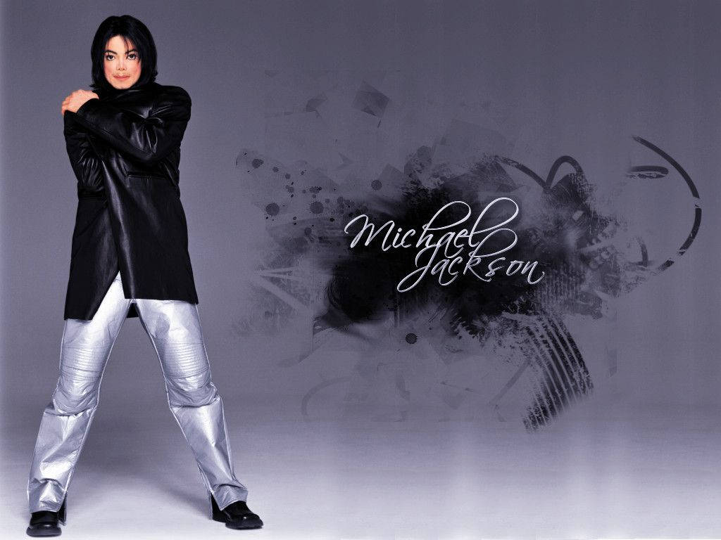 Michael Jackson Grey Fan Art Wallpaper