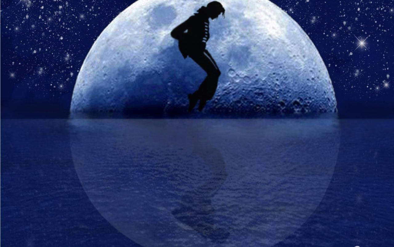 Michael Jackson In Moon Wallpaper