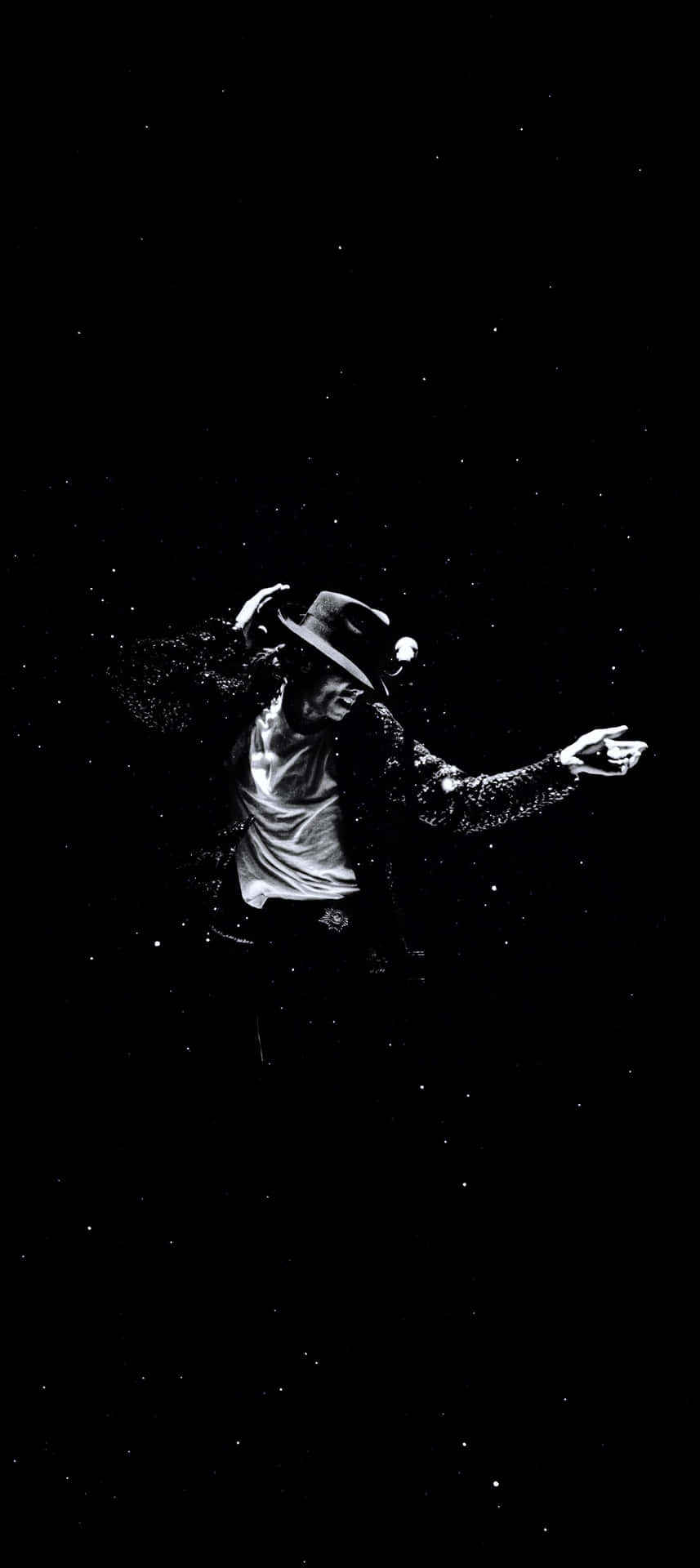 Pynt dit liv op med et Michael Jackson tema iPhone baggrundsbillede! Wallpaper