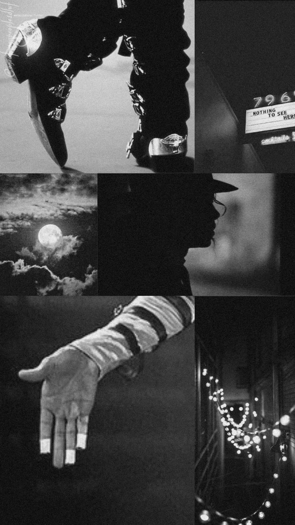 Michael Jackson på en iPhone Wallpaper