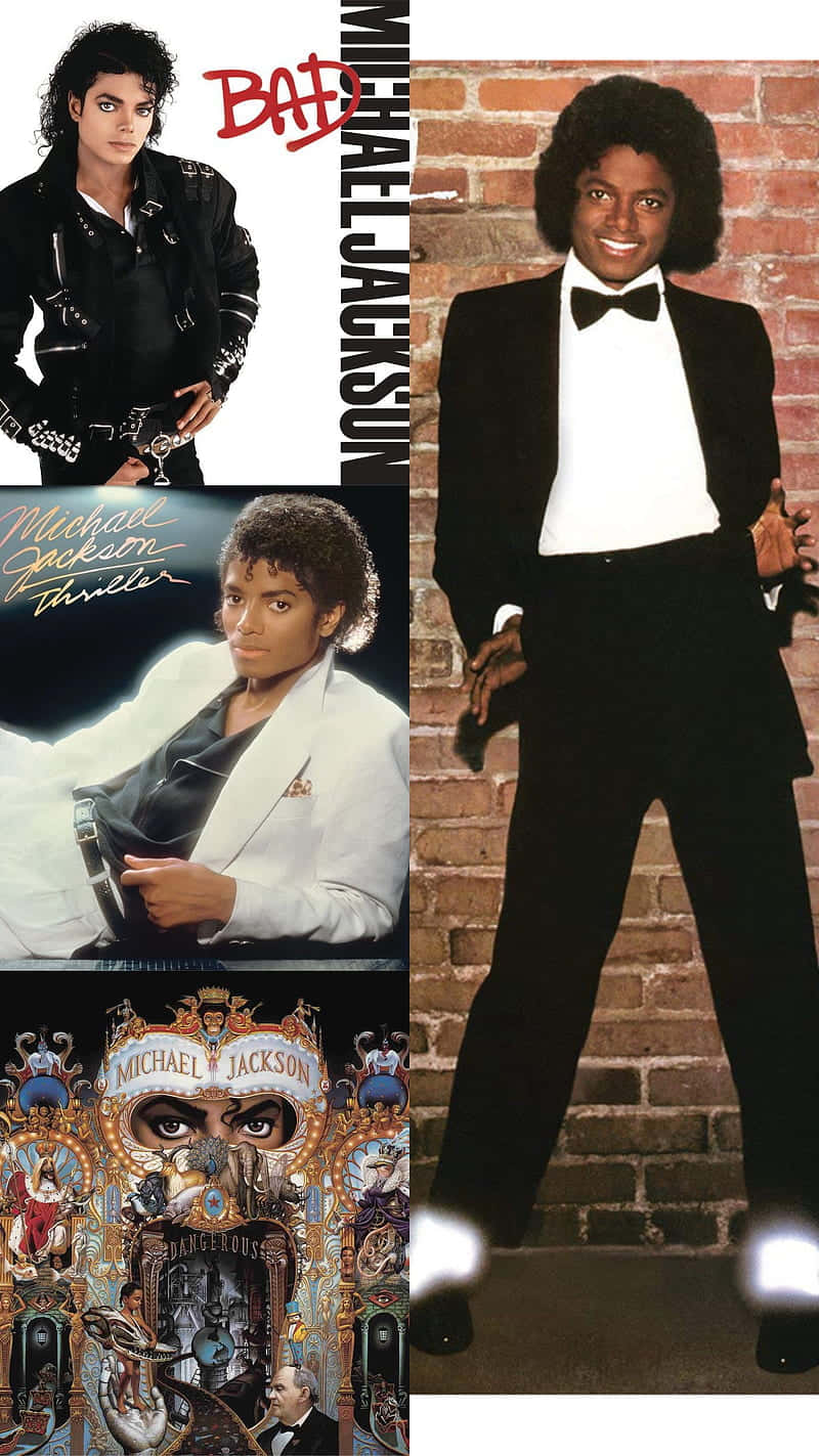 Descubrede Nuevo La Magia De Michael Jackson Con Nuestro Wallpaper Para Iphone. Fondo de pantalla