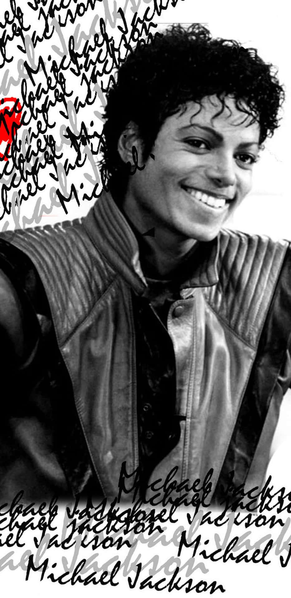 “mantenhase Conectado, Mantenha-se Brilhante - Mostre Sua Apreciação Por Michael Jackson Com O Mais Recente Iphone.” Papel de Parede