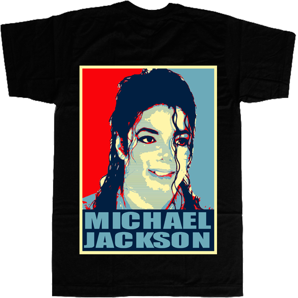 Michael Jackson Pop Art Tshirt PNG