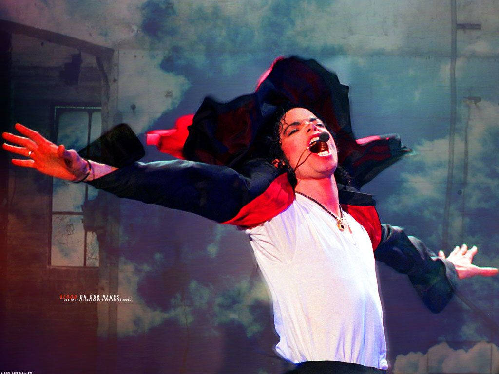 Michael Jackson Singing Wallpaper