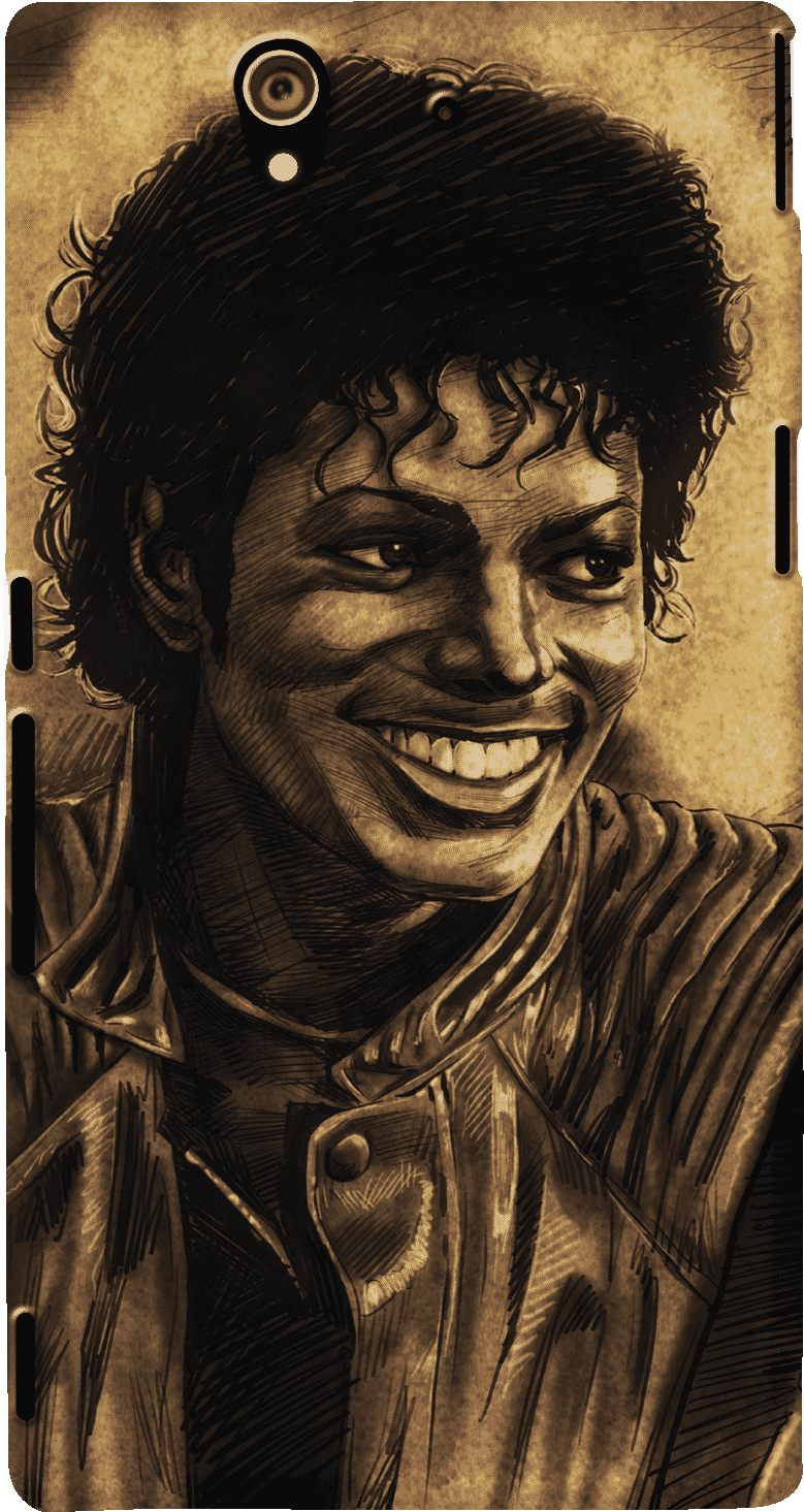 Michael Jackson Sketch Artwork PNG