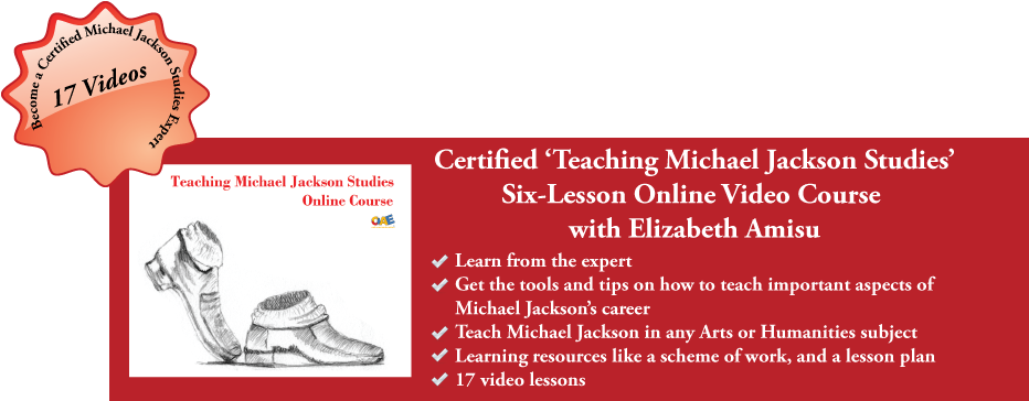 Michael Jackson Studies Online Course Advertisement PNG