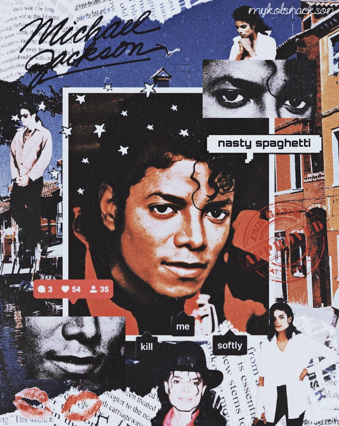 Michael Jackson - The Epitome Of Pop Aesthetic Wallpaper