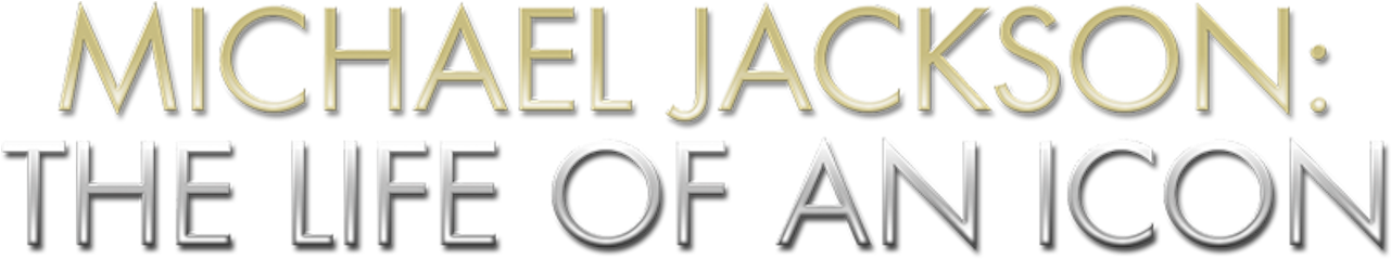 Michael Jackson The Lifeofan Icon Title PNG