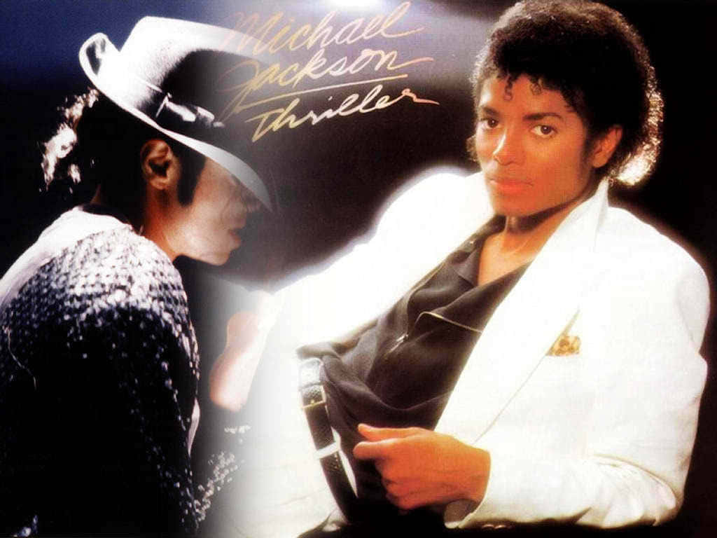 Michael Jackson in his Thriller Music Video Wallpaper