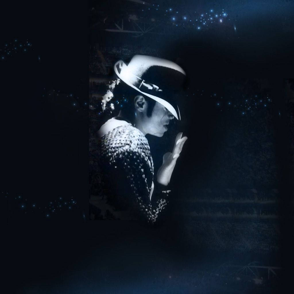 Michael Jackson Touching His Hat Wallpaper