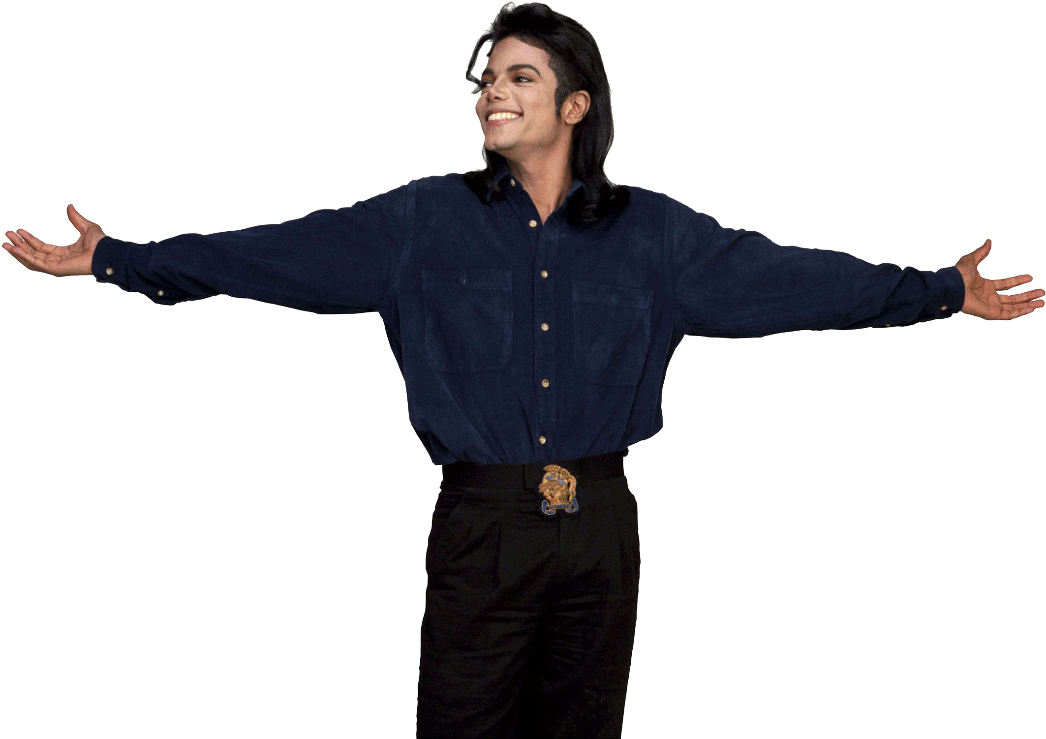 Michael Jackson Welcoming Pose PNG