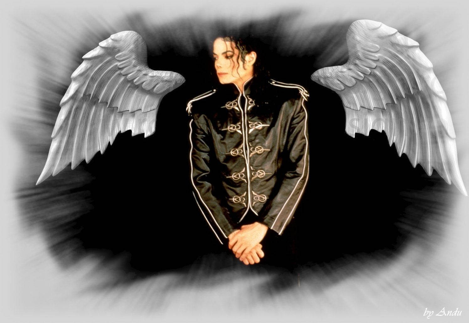 Michael Jackson With Wings