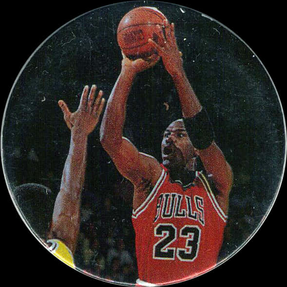 Michael Jordan Basketball Shot PNG
