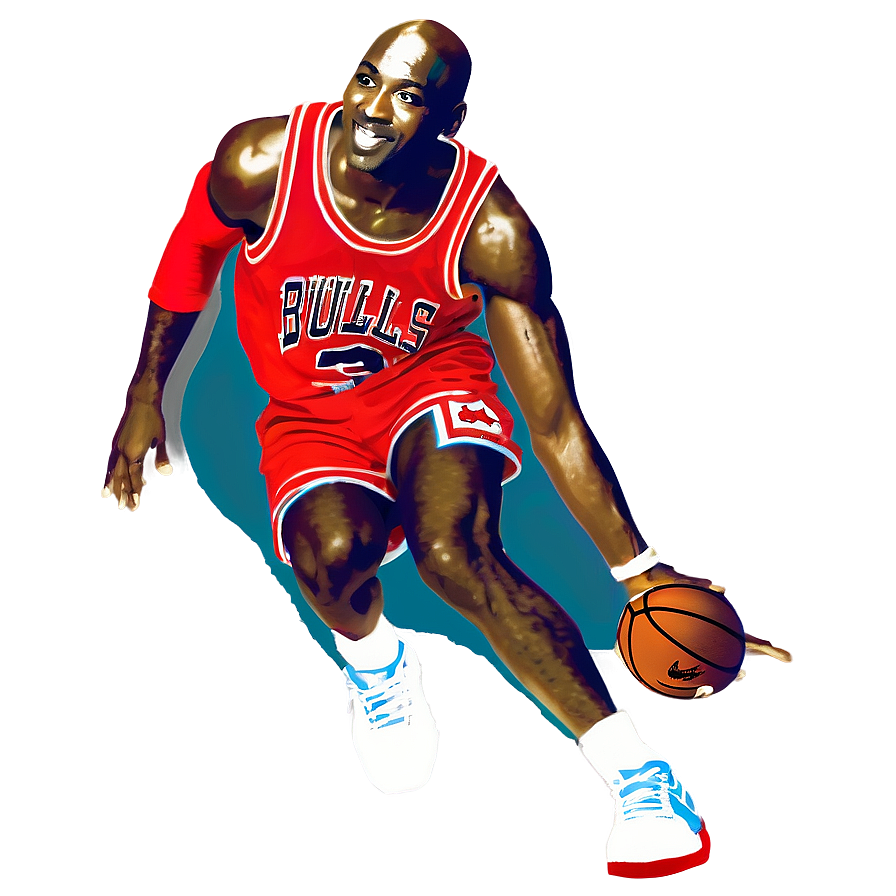 Download Michael Jordan Basketball Skills Png Iac | Wallpapers.com