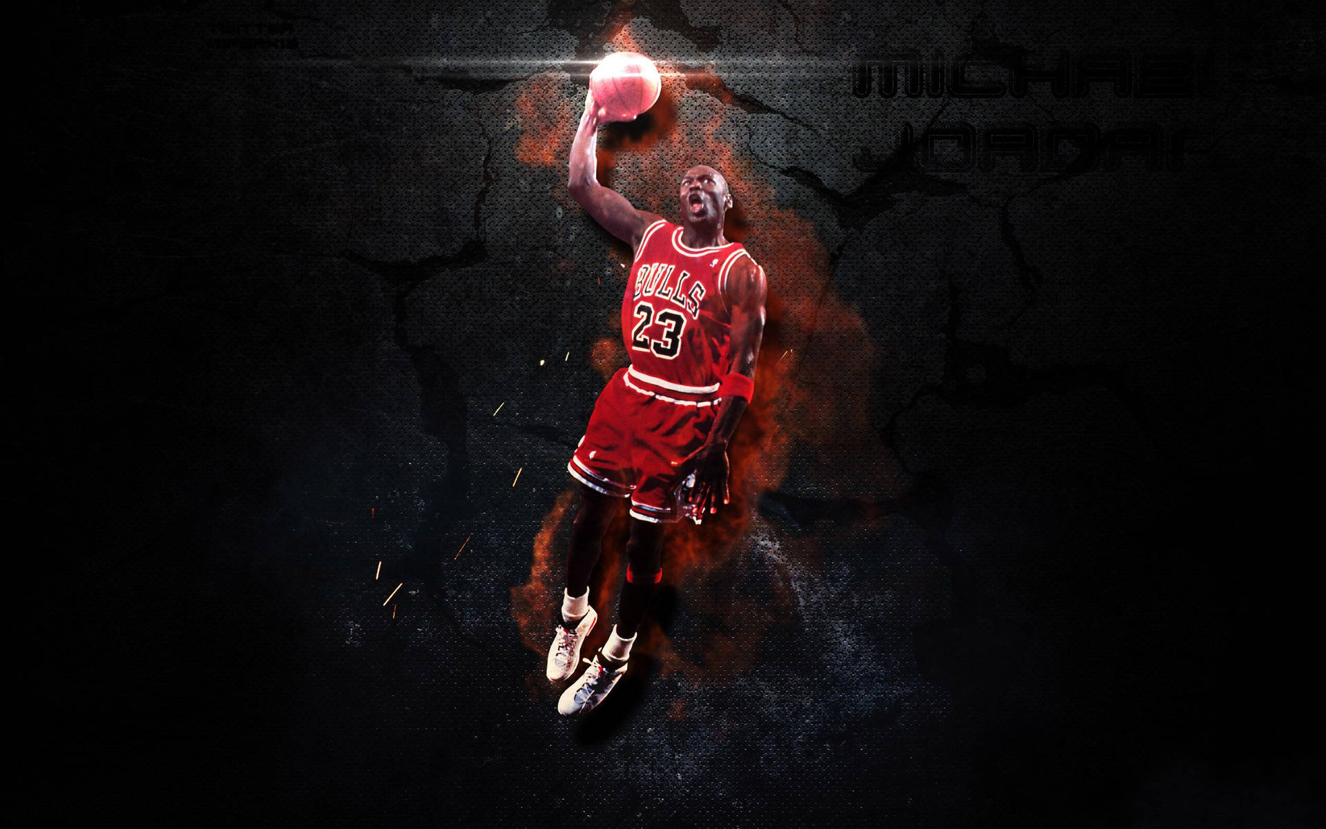 Michael Jordan Black Cover Picture