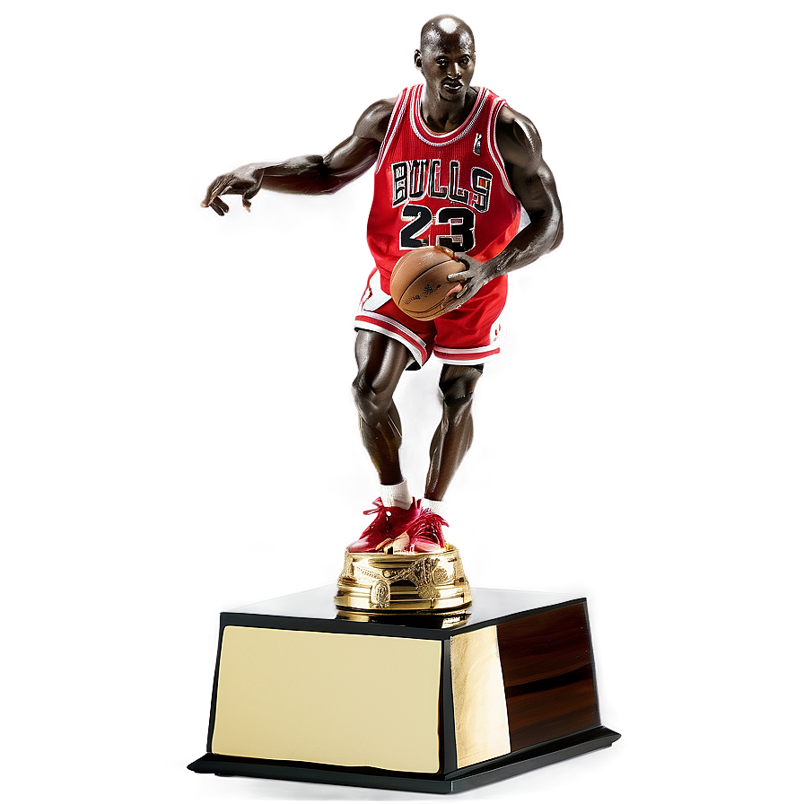 Michael Jordan Championship Trophy Png 05212024 PNG