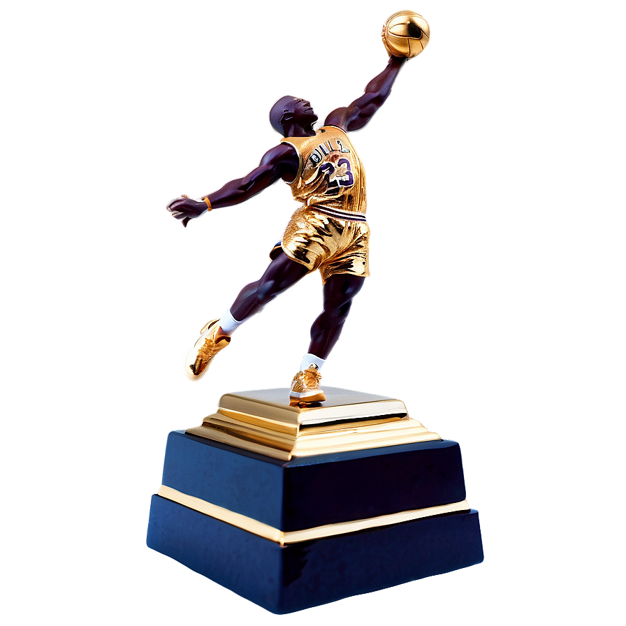 Michael Jordan Championship Trophy Png Udh30 PNG