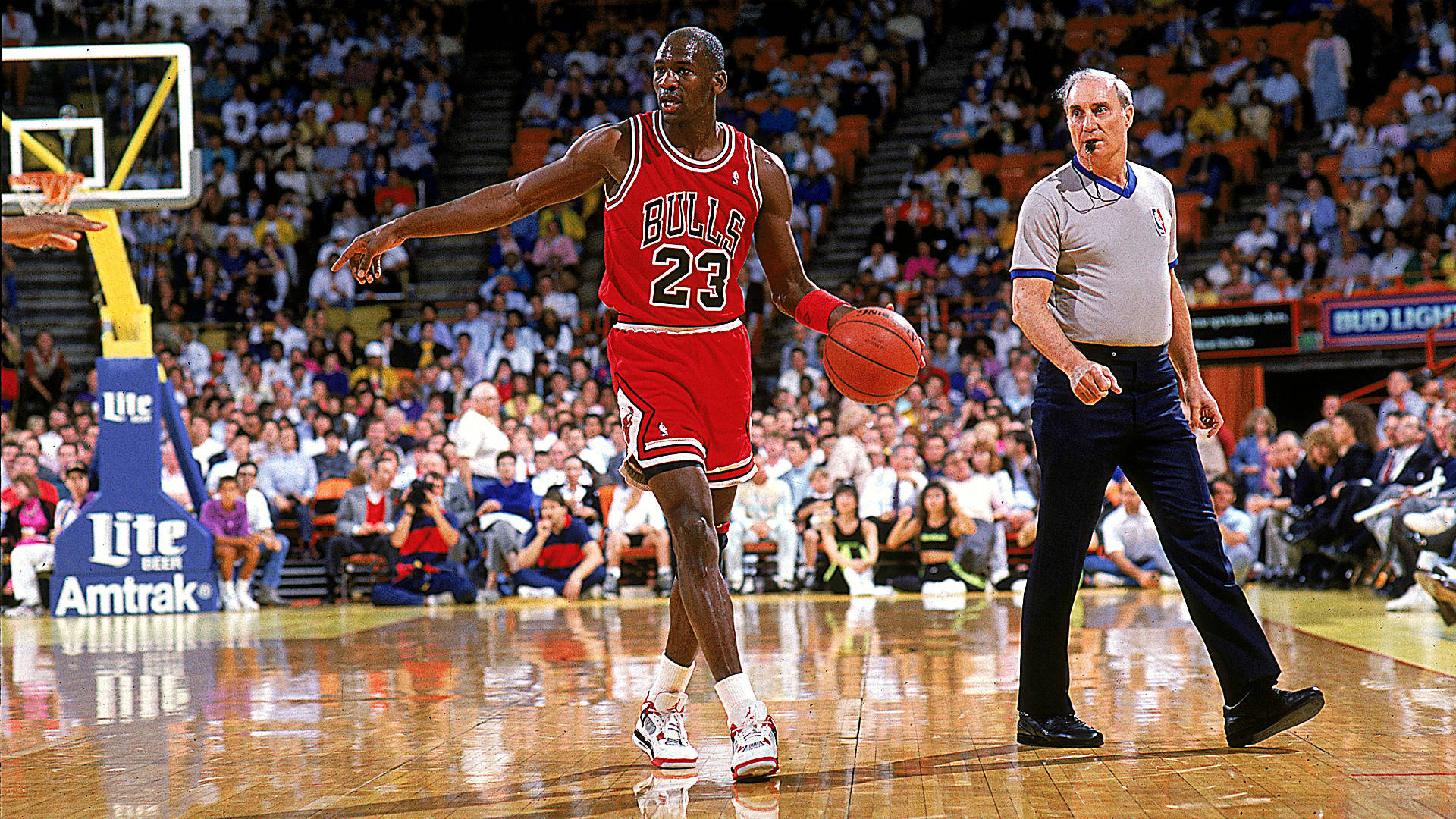 Michael Jordan Crossed Legs Picture