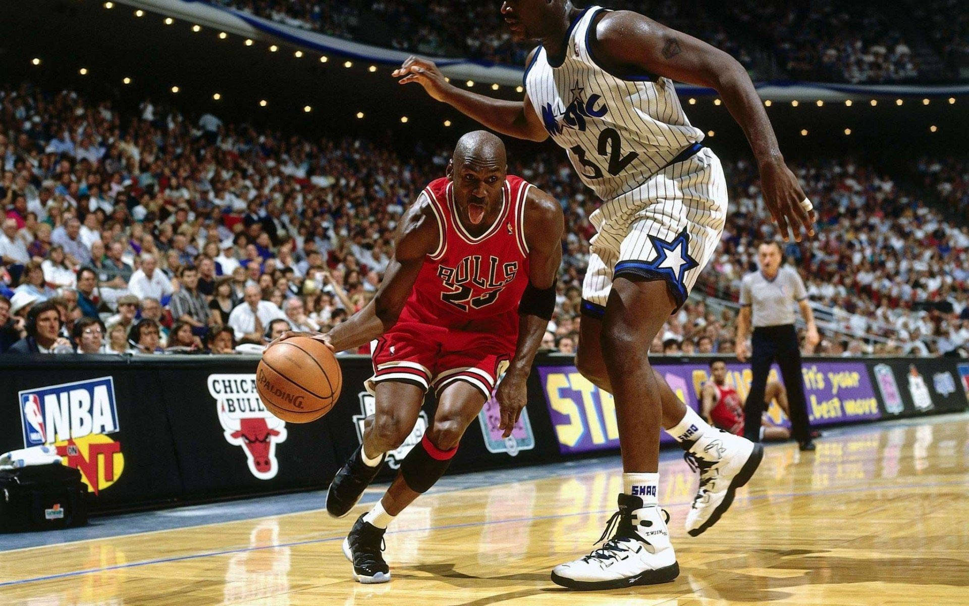 Michael Jordan Hd And Shaquille O'neal Picture