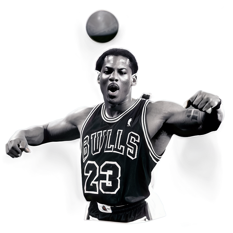 Michael Jordan Iconic Tongue Out Png 48 PNG