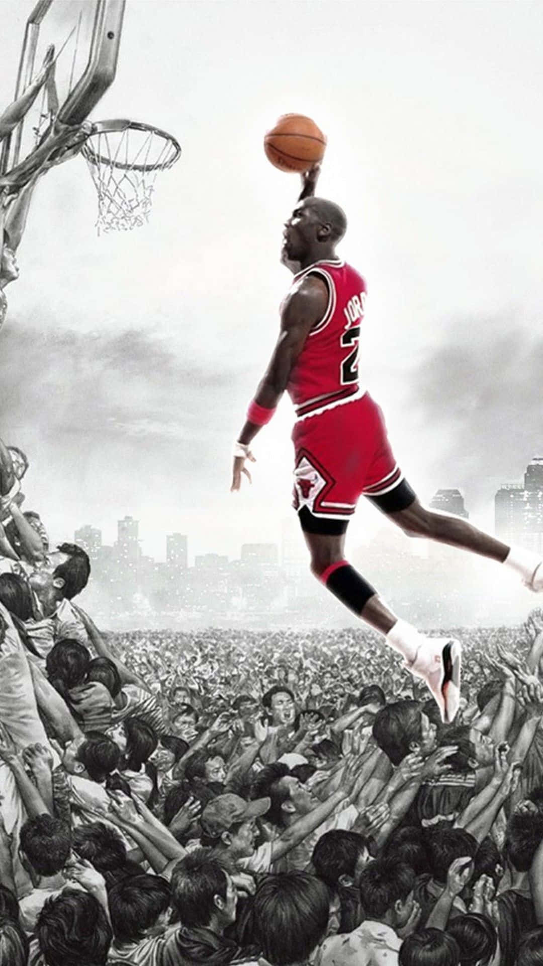 Michael Jordan Iphone Color Edit Picture