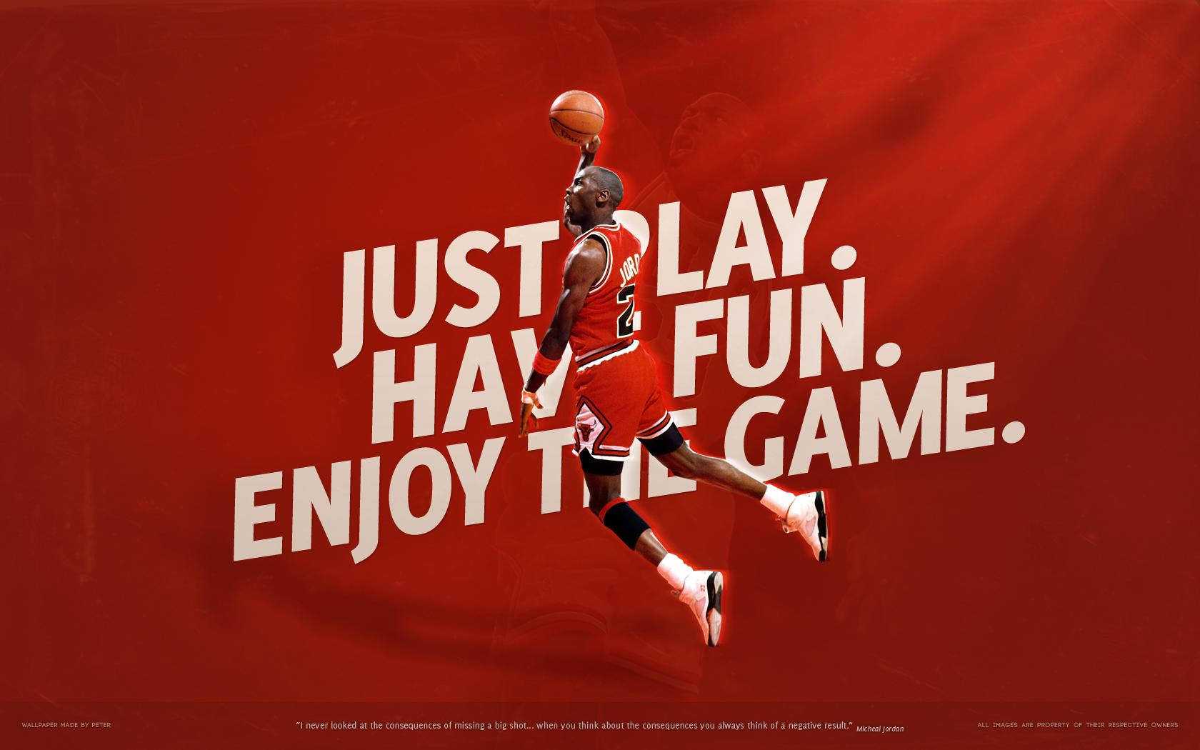 Michael Jordan Just Play Red Cover