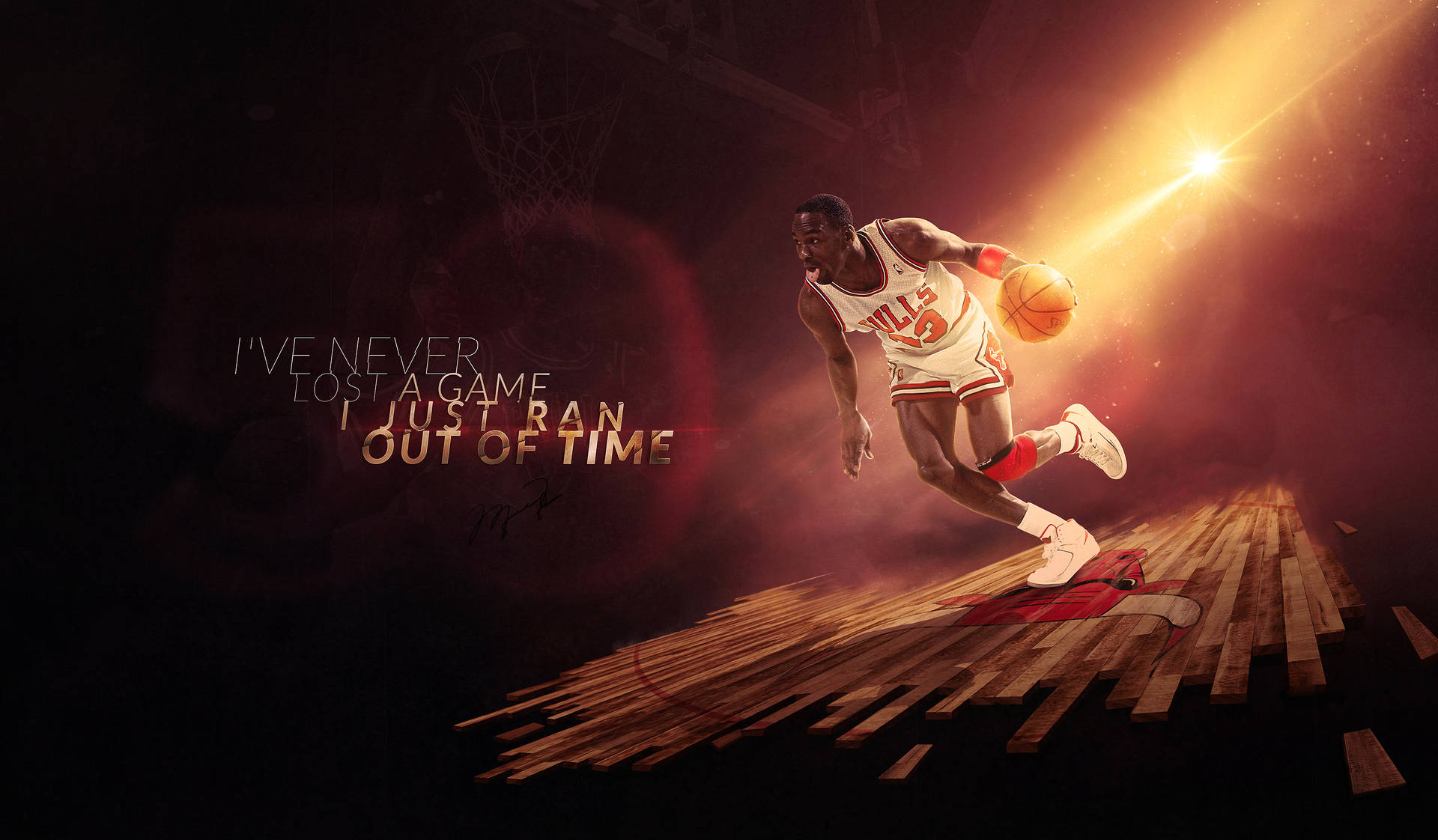Michael Jordan Never Lose Picture