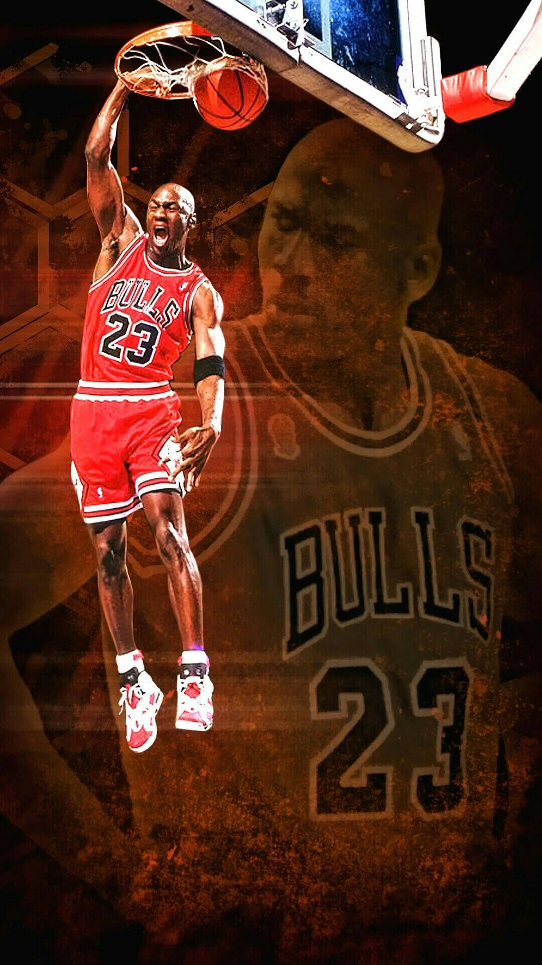 Michael Jordan Slam Dunk Mobile Cover Picture