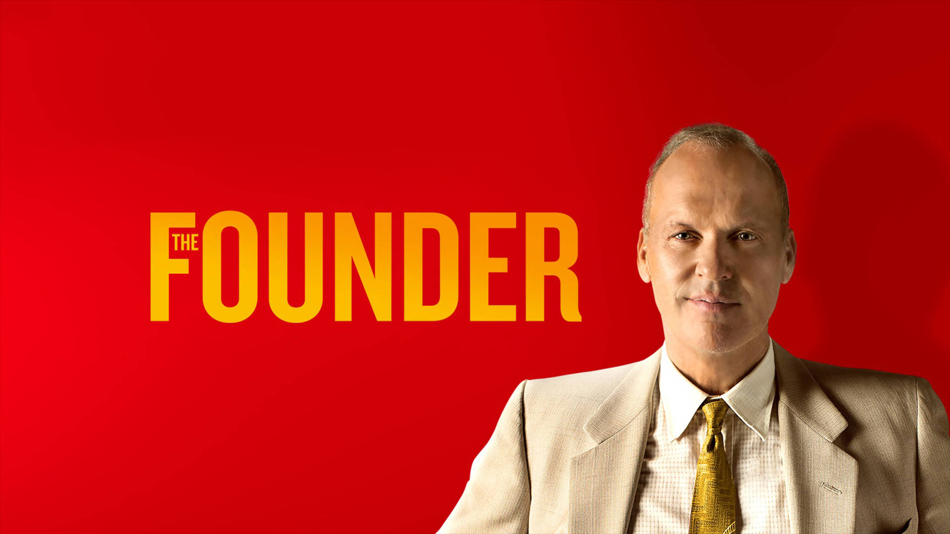 Michael Keaton Founder Red Background Wallpaper