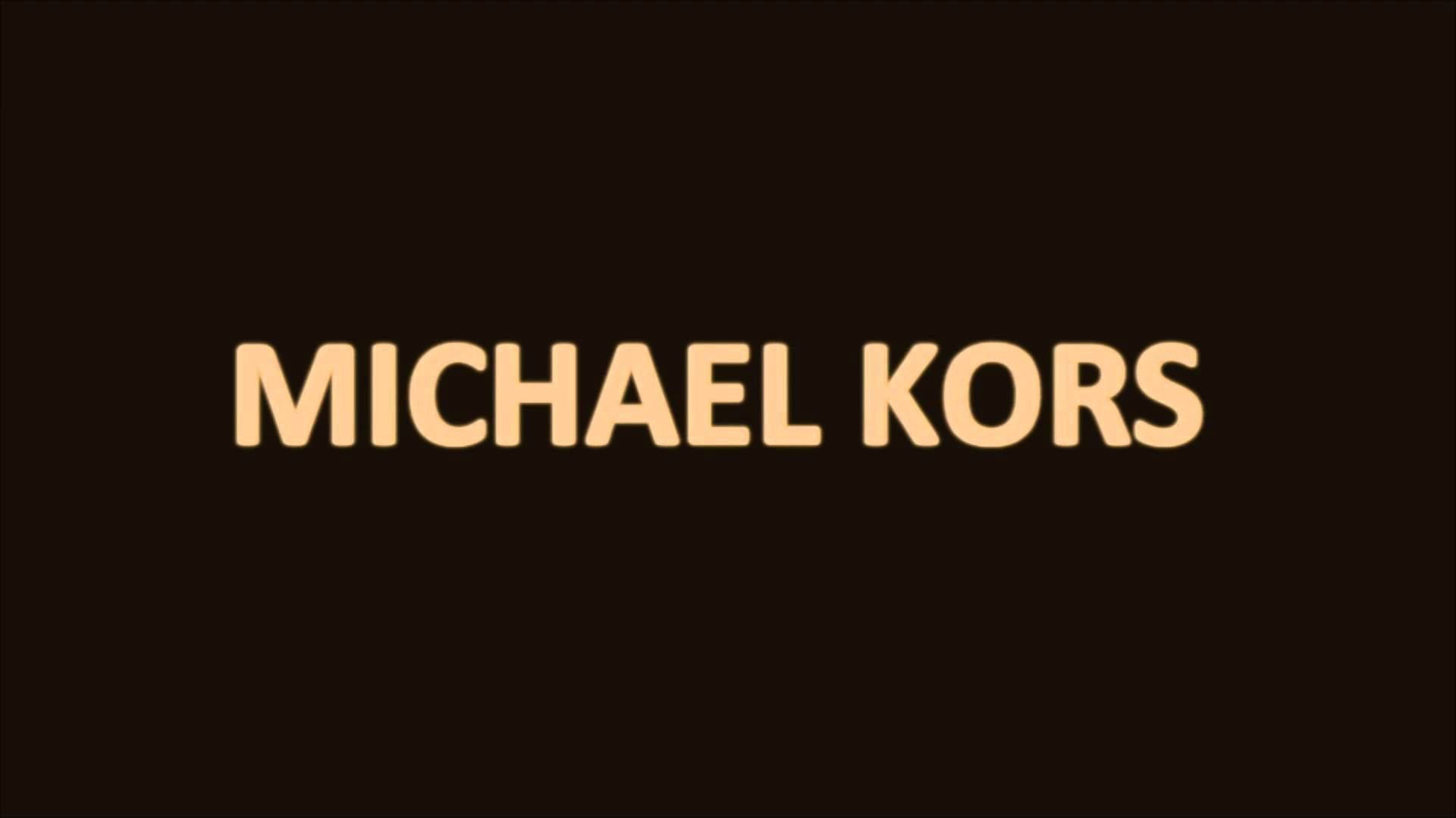 Michael Kors Minimalistic Poster