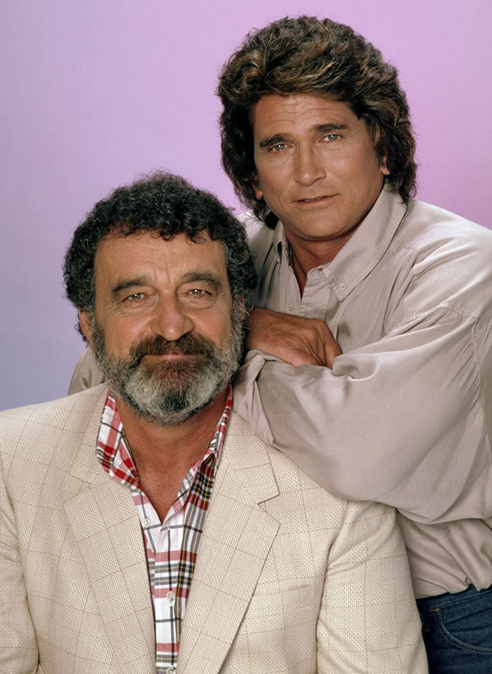 Michael Landon And Victor French Wallpaper