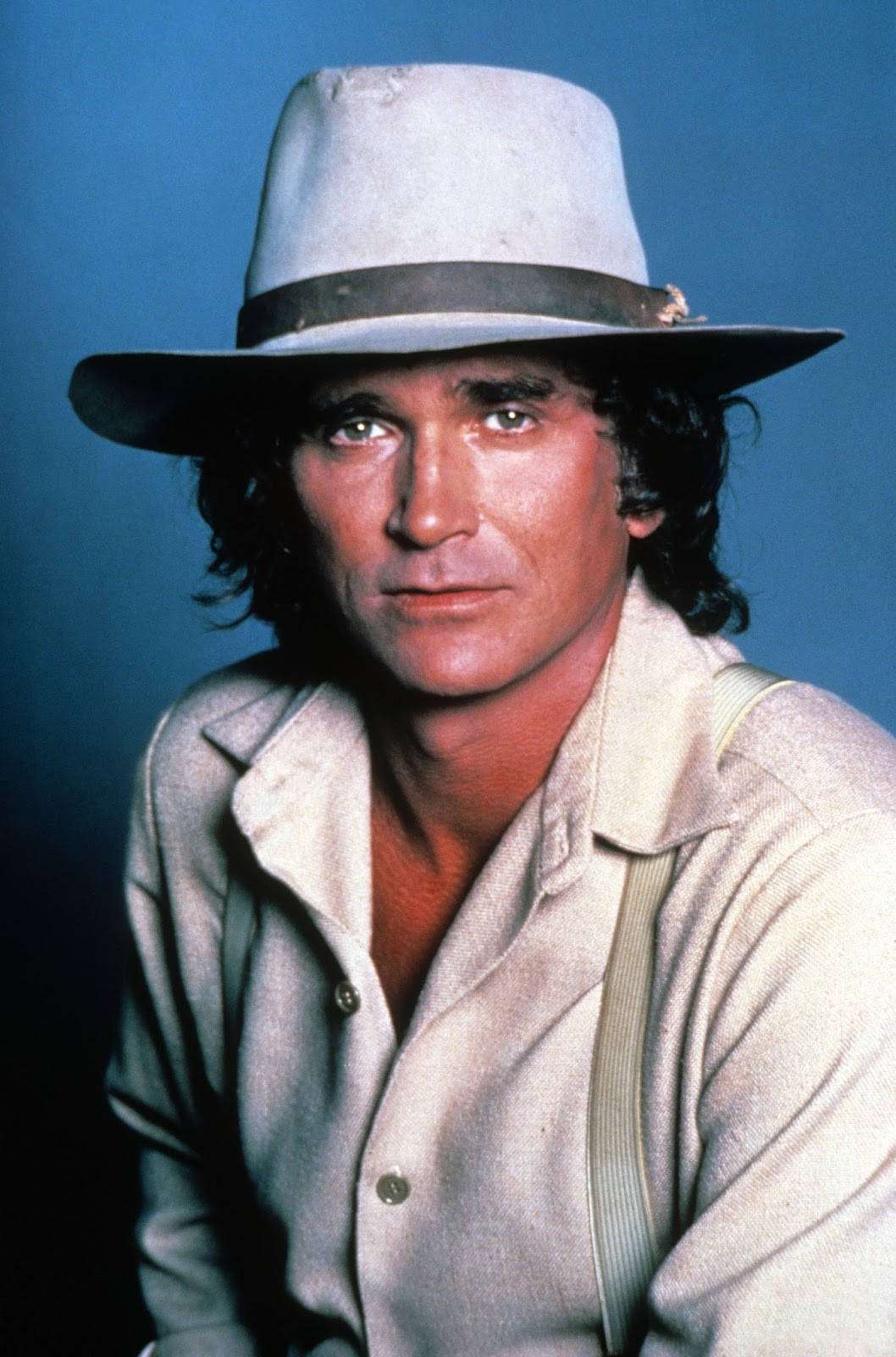 Michael Landon as Charles Ingalls in Classic Television Wallpaper