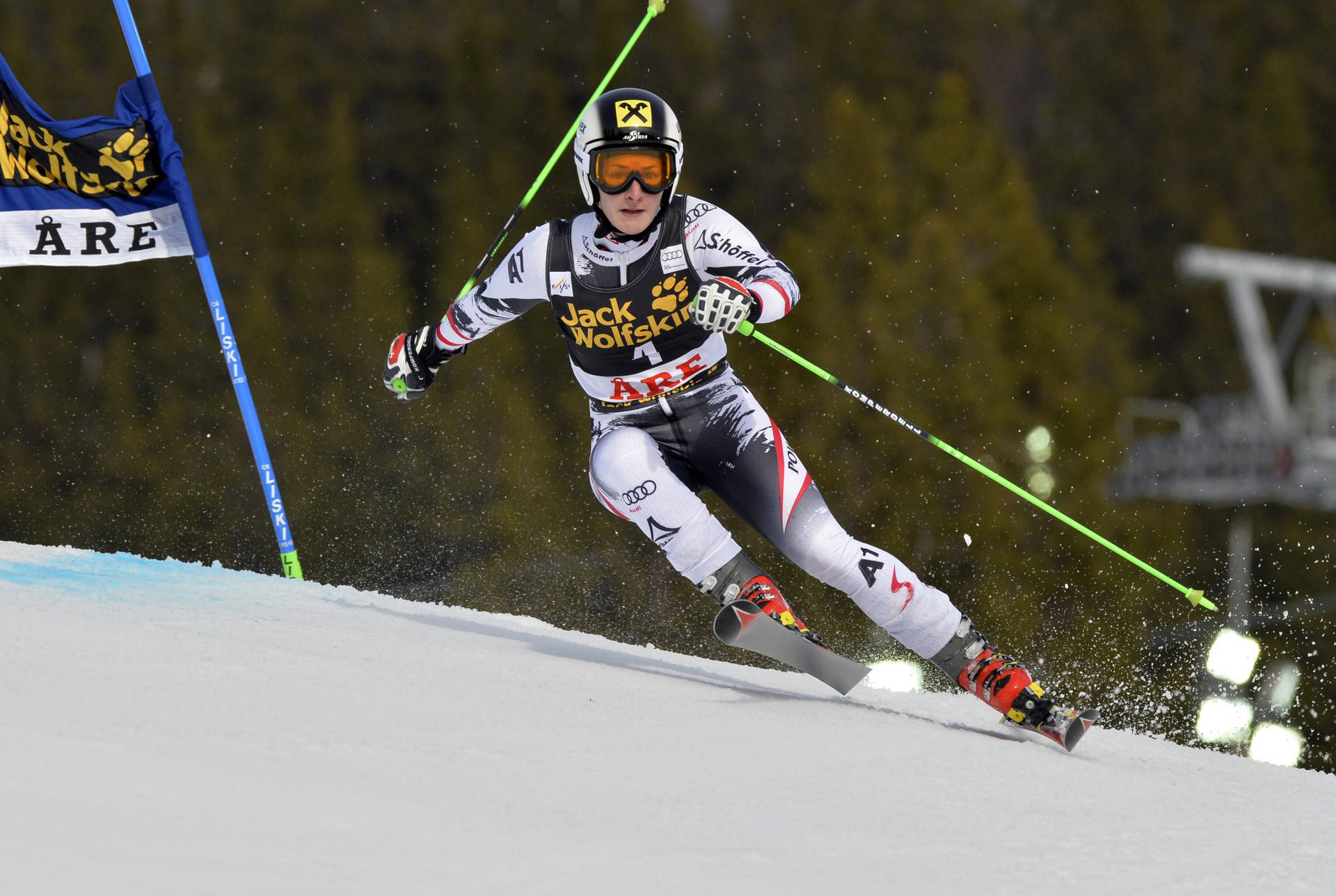 Michaelmacedo Esquiando En Los Alpes. Fondo de pantalla