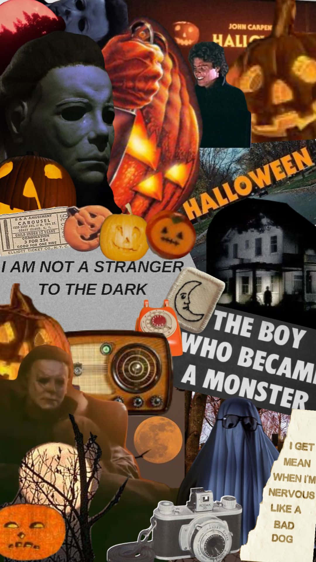 Michael Myers Halloween Collage Wallpaper