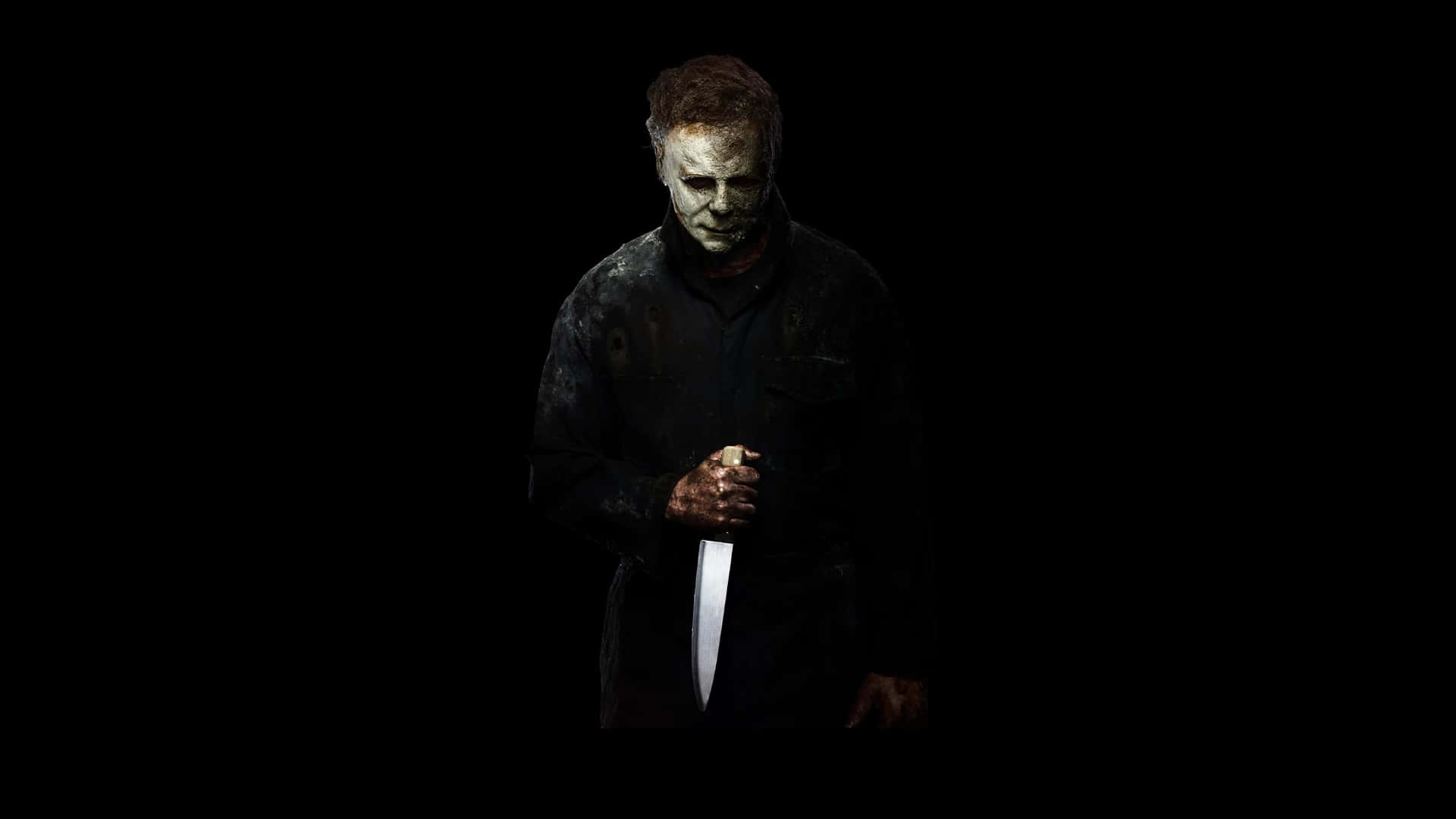 Michael Myers Halloween Finit Dans L'obscurité Fond d'écran