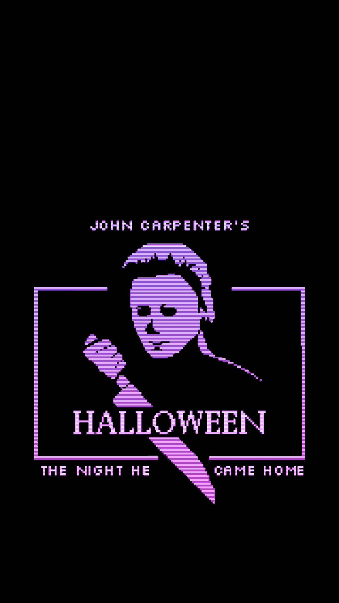 John Carpenter Halloween Michael Myers Iphone 4 Tapet Wallpaper