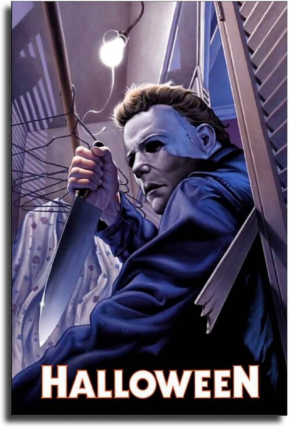 " Unlock Your Device from Haddonfield with Michael Myers iPhone" Wallpaper