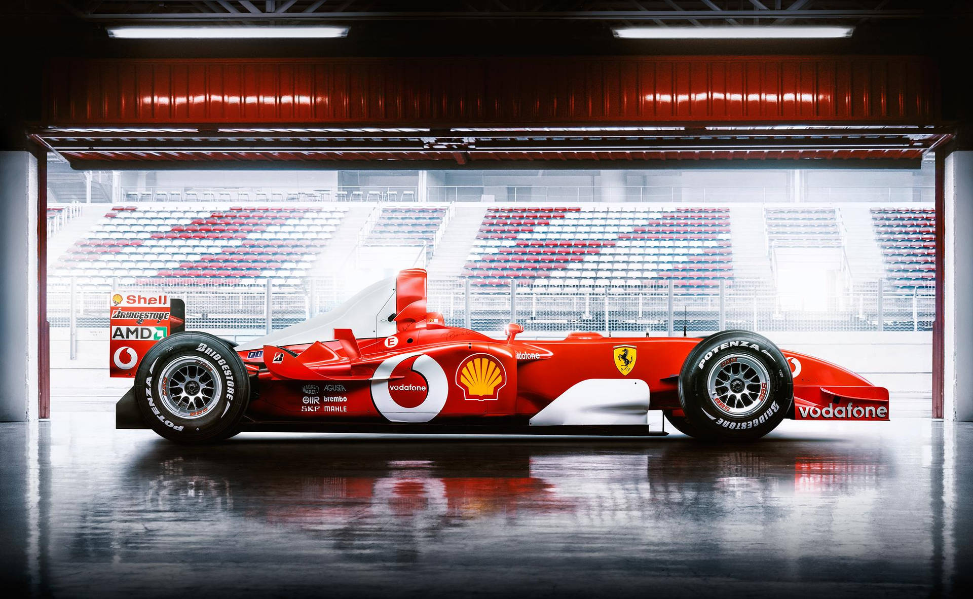 Michael Schumacher Formula One Car Wallpaper